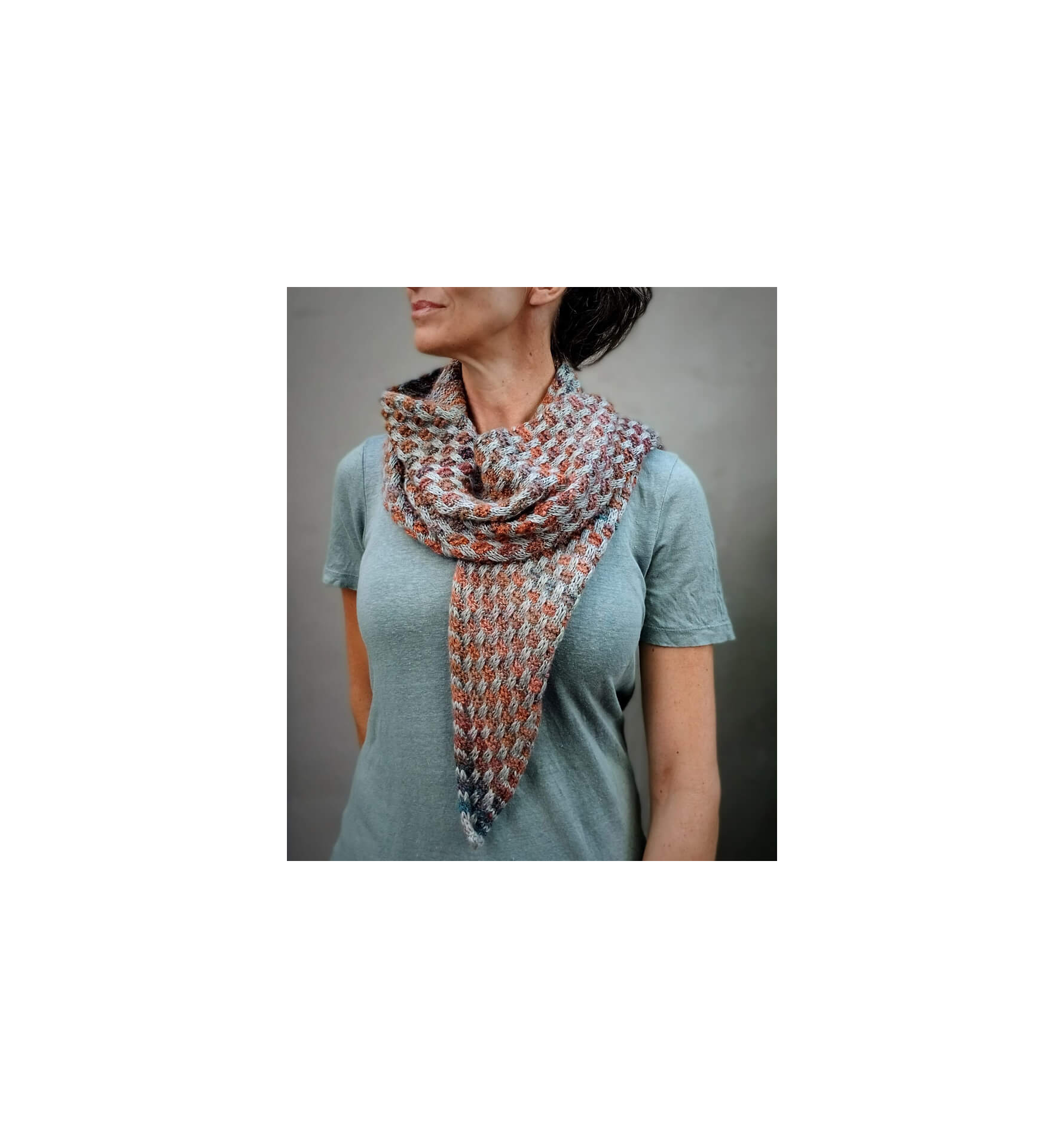 Rook Shawl - Lemon - Image 4