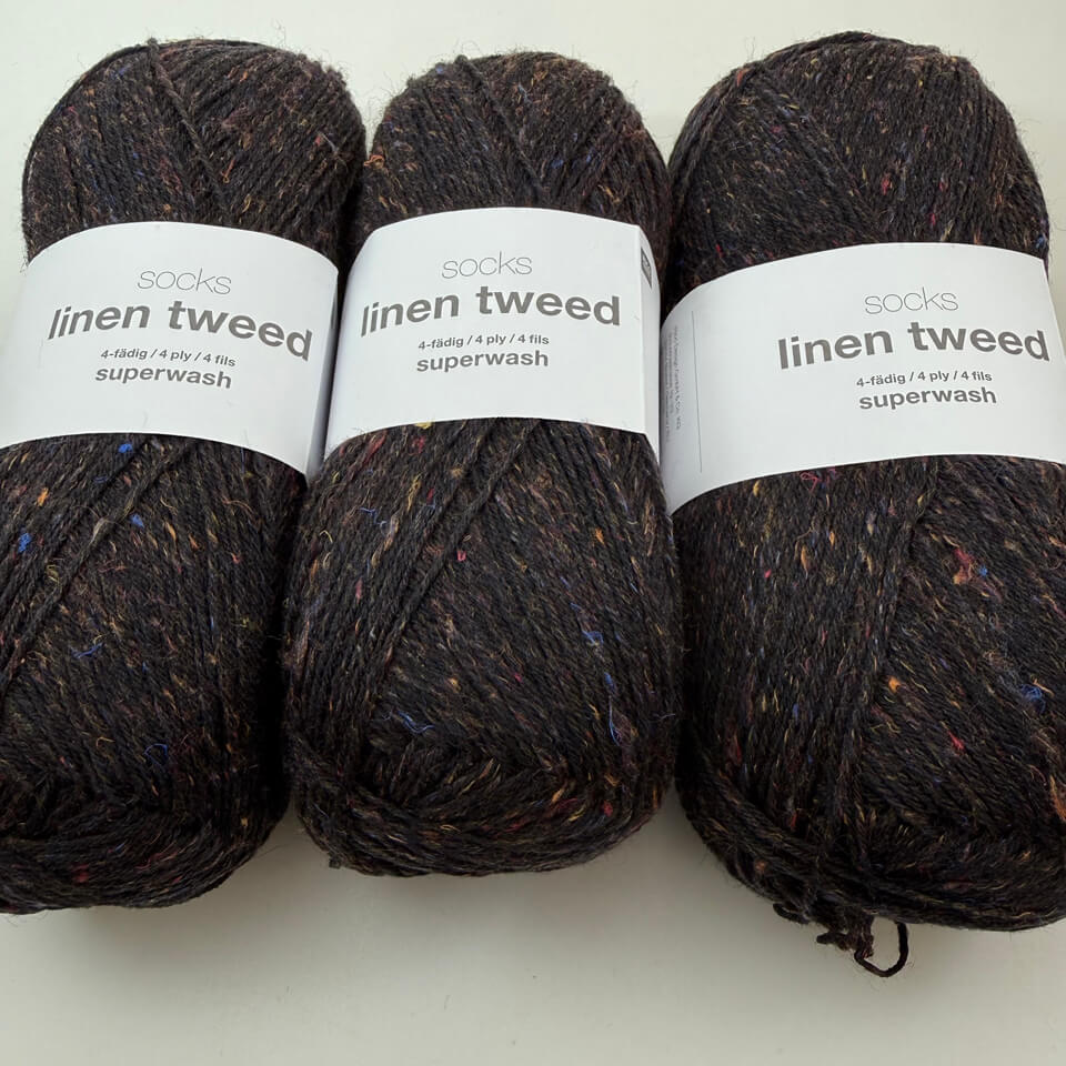 Socks Linen Tweed 007