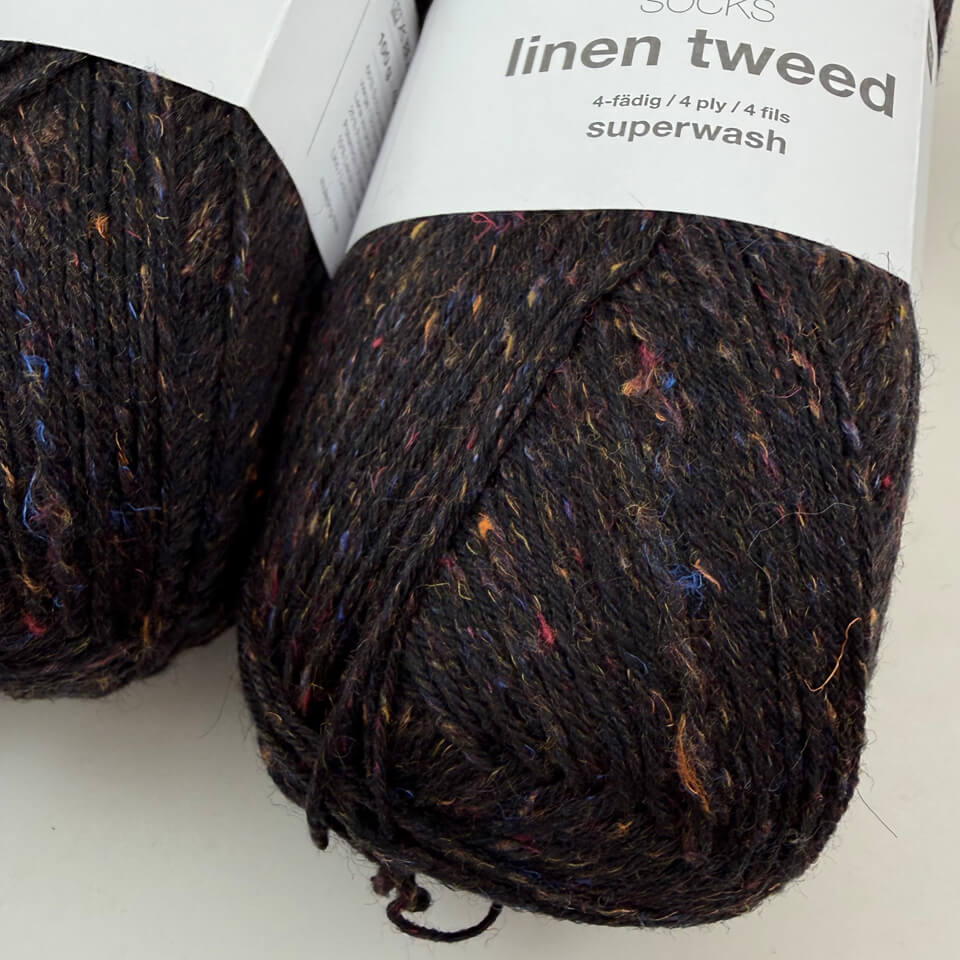Socks Linen Tweed 007 - Image 2
