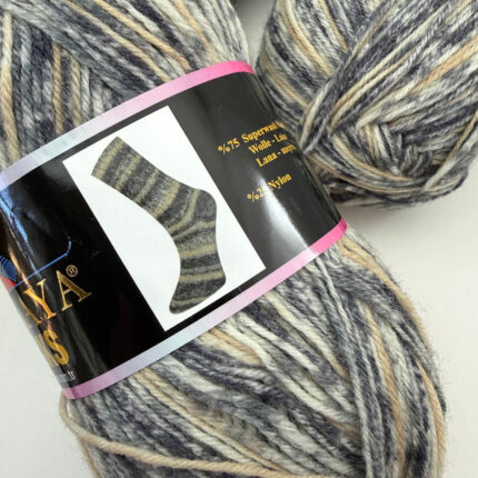 Himalaya Socks Caramel Blue
