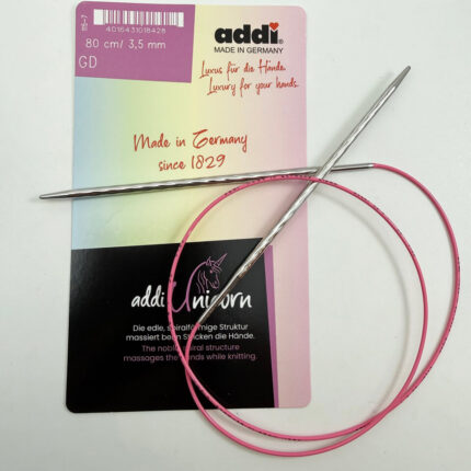 Addi Unicorn 3,5mm 80cm Circular Knitting Needle